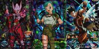 SDBH スーパードラゴンボールヒーローズ カード まとめ アルティメットレア スペシャル エリート 暗黒魔神ブウ:ゼノ ブルマ 孫悟飯:青年期 3枚 SH6-SEC SH1-60 MM4-018 バンダイ アーケード