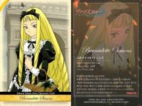 サクラ大戦 物語シリーズ 謎のパリ カード ベルナデット シモンズ トレカ 020 アマダ 食玩キャラクター サムネイル 3
