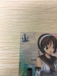 艦隊これくしょん -艦これ- カード 名取 トレカ 特典003 DMM.com KADOKAWA GAMES 特典カード 透明 サムネイル 2