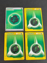Pokemon Card Basic Grass Energy BREAK 2015 Rare