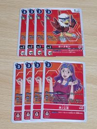 Digimon Card Hawkmon Promo Lot Japanese Vintage