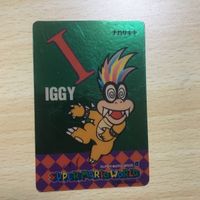 ナガサキヤ スーパーマリオ マリオ イギー 任天堂 カード
