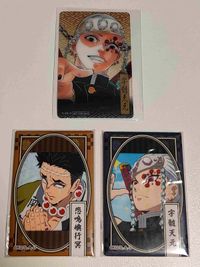カード 鬼滅の刃 クリアカード 宇髄天元 ジャンプショップ 特典 缶バッジ 鬼滅の刃 悲鳴嶼行冥