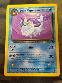 Misty English Version Pokemon Card 45/82 Vintage