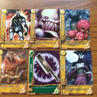 グレンラガン カード エンキ ガンメン ゴズー オオカミ ジャモー兄弟 10