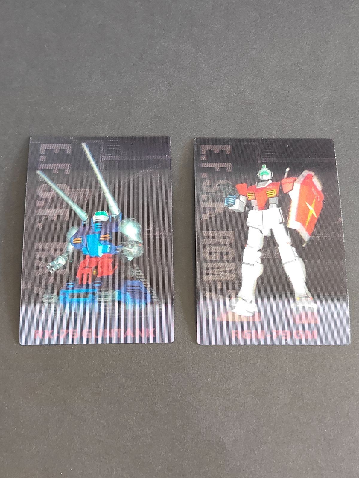 機動戦士ガンダム 3Dコレクション RX-75 ガンタンク カードダスEX ジム カード まとめ