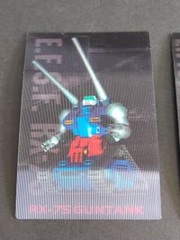 機動戦士ガンダム 3Dコレクション RX-75 ガンタンク カードダスEX ジム カード まとめ サムネイル 2