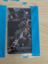 ガンダムoo ダブルオー 00 ダブルオーガンダム 未開封 森永 クリアカード カード ウエハース ガンダムエクシア ガンダムキュリオス ガンダムデュナメス サムネイル 3