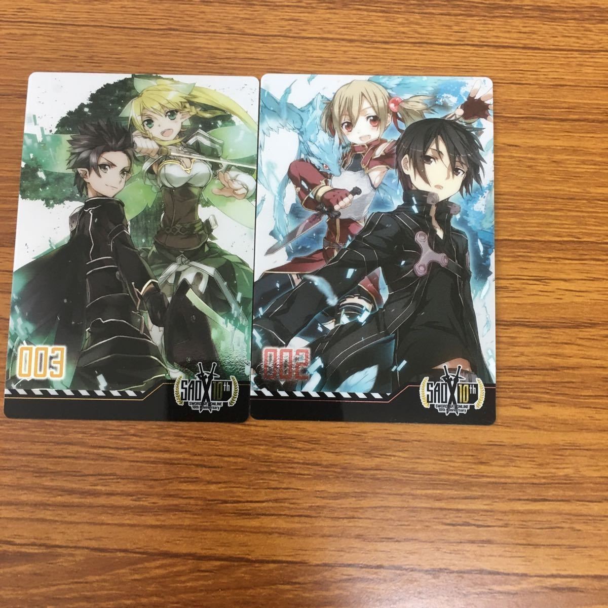 ソード アート オンライン ウエハース カード まとめ キリト リィーファ シリカ 33