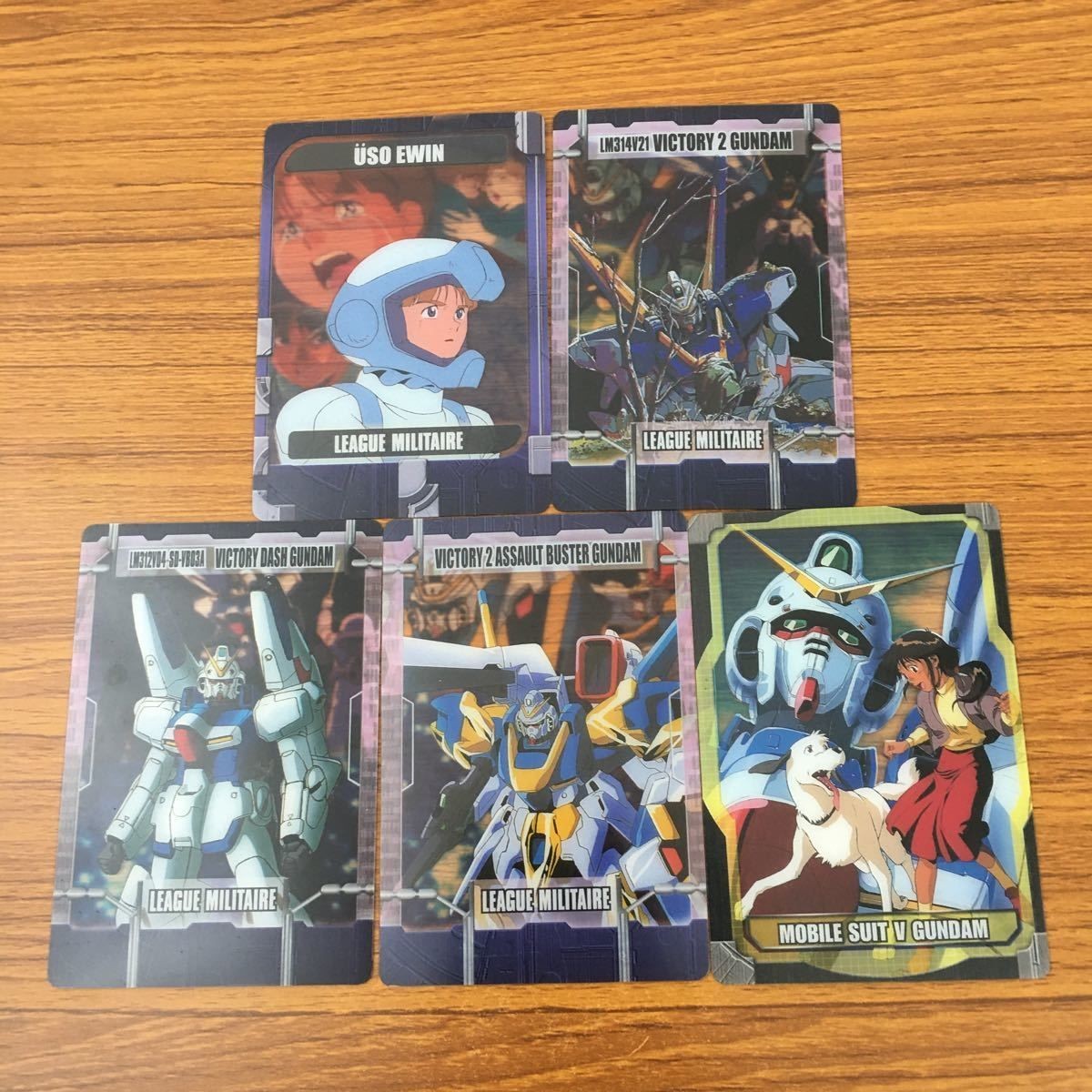 クリア カード トレカ まとめ ガンダム V 2 ウッソ エヴィン アサルトバスター ダッシュ 34