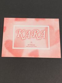 KARA ジェットコースター カード 非売品 プロモ サムネイル 2