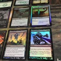 黒 優良 Foil 直近高騰カード 被り無しコレクション 9枚 MTG まとめ 戦慄の復活 血の長の渇き 銀幕Foil Dread Return サムネイル 5