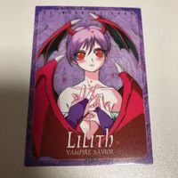 カード 非売品 AX PREMIUM TRADING CARD No.22 リリス ヴァンパイアセイヴァー カプコン