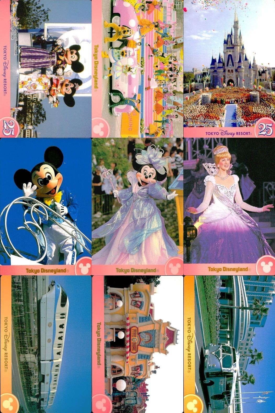 ディズニー コレクション カード まとめ 【 ★カードリスト参照 9枚 セット】 パレード 東京 ディズニーリゾート DISNEY ミッキー