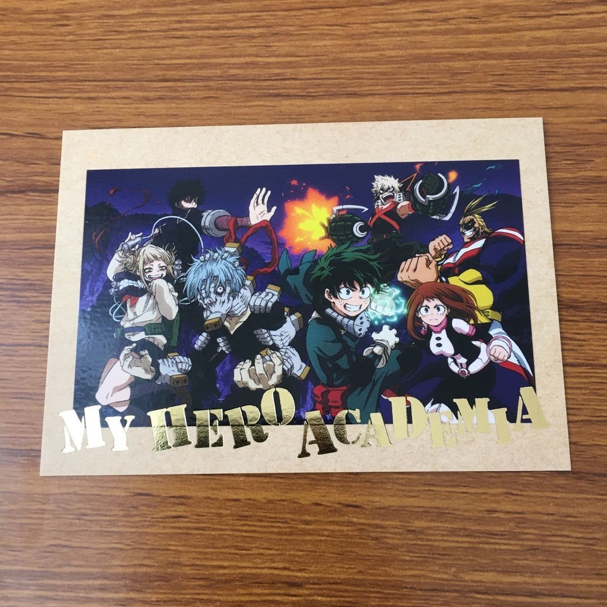 My Hero Academia Trading Card Foil Deku Toga Ochako