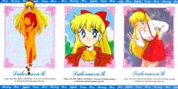 Sailor Moon R Sailor Quiz Moon Card Lot Minako Venus サムネイル 1