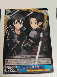 カード ヴァイスシュヴァルツ SAO 《ALO》への挑戦 和人 RRR キリト アスナ サムネイル 6