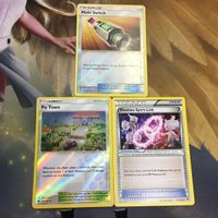 ポケモンカード 旧裏面 英語 海外版 3枚 マルチつけかえ ポータウン ミュウツーソウルリンク 39