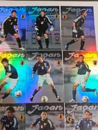 カード 黄金世代 2002 カルビー 日本代表 サッカー カード パルマ 中田英寿 中山 小笠原 宮本 マツダ 秋田 楢崎 川口能活 サムネイル 2