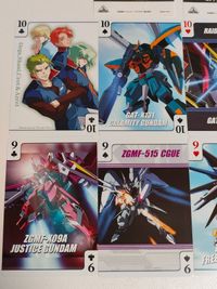 オルガ シャニ クロト アズレル ムウ・ラ・フラガ ジャスティスガンダム プロモ ガンダムシード SEED スペシャル トランプ カード 特典 非売品 カード まとめ サムネイル 2