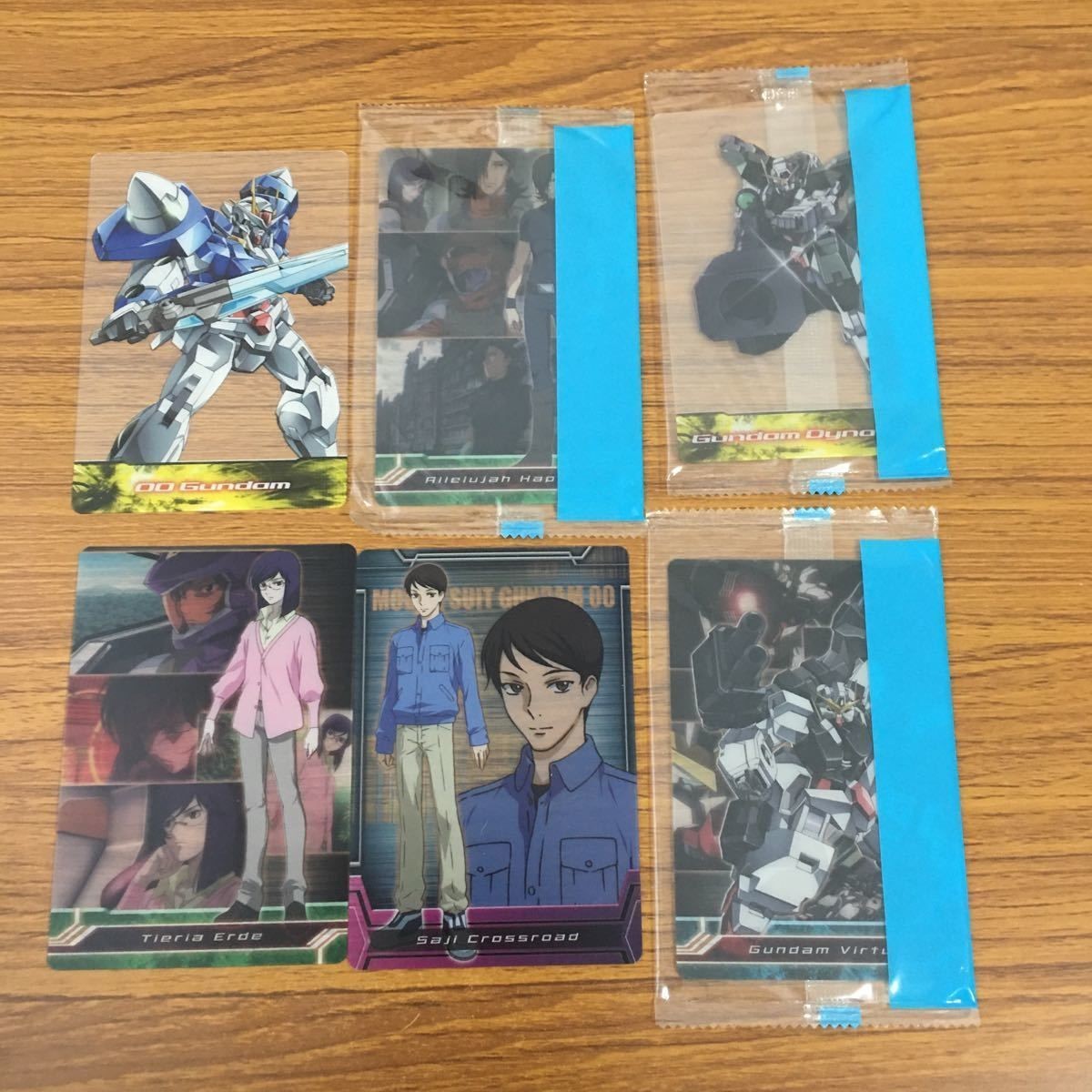 クリア カード トレカ まとめ ガンダム ティエリア アーデ 沙慈 クロスロード ダブルオーガンダム 49
