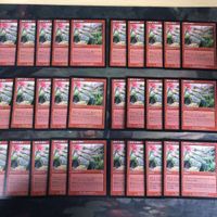赤 型番統一 30枚 輝石の儀式 Brightstone Ritual MTG 旧枠 まとめ 日本語 英語版 JP EN ONS オンスロート