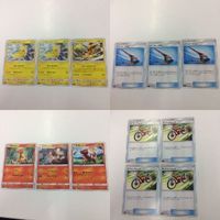 ポケモンカード 新裏面 3枚 4枚 ピカチュウ レインボーブラシ リザード ダートじてんしゃ ライチュウ 42 16 45 サムネイル 1
