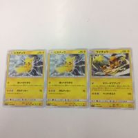ポケモンカード 新裏面 3枚 4枚 ピカチュウ レインボーブラシ リザード ダートじてんしゃ ライチュウ 42 16 45 サムネイル 2