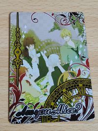 Are you Alice? アリス SPR 箔押し ムービック オトメイト BOX特典 イカレ帽子屋 アリス 白ウサギ チェシャ猫