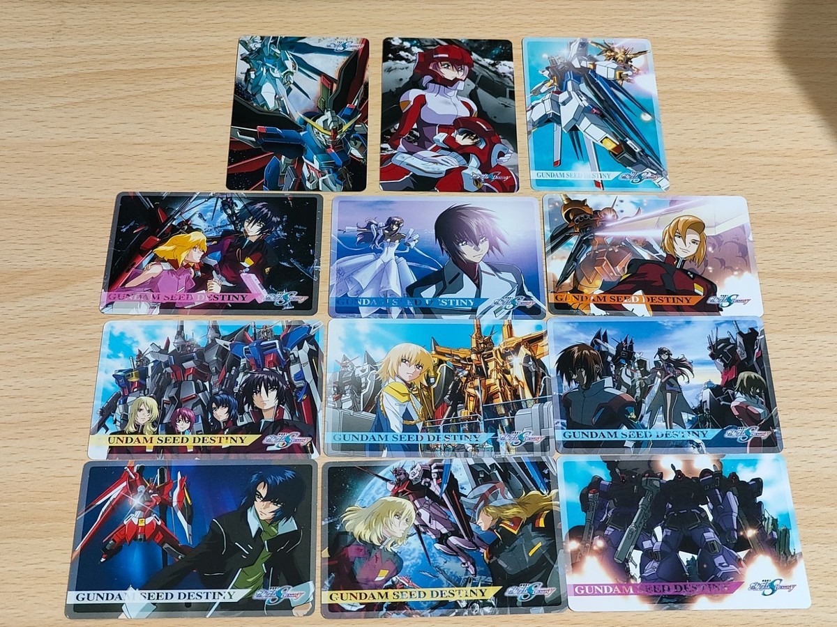ガンダムSEEDDESTINYコンプリートカード TV-11 シン ステラ リストカード ギルバート ラクス クライン キラ カガリ ステラ・ルーシュ