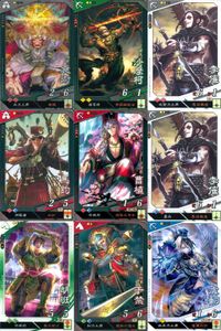 カード まとめ 三国志大戦 袁術 沙摩柯 李<!-利用不可文字-!> 馬鈞 曹植 李<!-利用不可文字-!>（別イラスト） 胡班 于禁 虞翻 アーケード