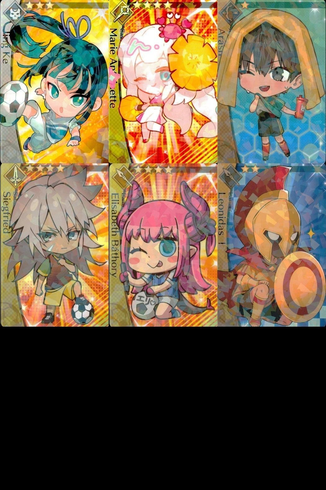 カード Fate FGO ドリームストライカー フェイト サッカー まとめ 荊軻 マリー・アントワネット
キャスター アーラシュ
アーチャー ジークフリート
セイバー エリザベート・バートリー レオニダス一世 コレクション ap305 o20