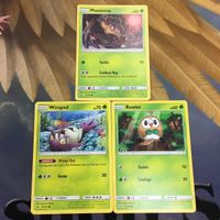 ポケモンカード 旧裏面 海外 英語版 モクロー コソクムシ ボクレー 76 サムネイル 1