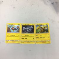 ポケモンカード 旧裏面 海外 英語版 3枚 エレブー イシツブテ シビビール 27