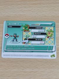 Pokemon Card Emerald Battle Card E Campboy Japanese Anime