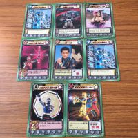 カード トレカ まとめ ハリケンジャー カラクリ忍札 イカヅチ丸 四月の型 クエイクガジェット 霞 一甲 ソニックメガホン 39