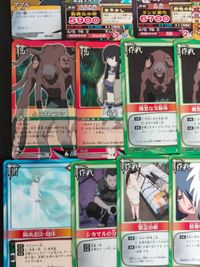ナルト カード まとめ 大蛇丸 サスケ イタチ データカードダス 疾風伝 ナルティメットフォーメーション 我愛羅 テマリ サムネイル 7