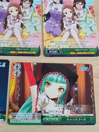 ヴァイスシュバルツ カード PR はじめての嫉妬 黒雪姫 休息の時 はやて アイドルマスター ネコミミ やよい 雪歩 亜美 真美 パジャマパーティー PR プロモ アクセル・ワールド 初音ミク サムネイル 2