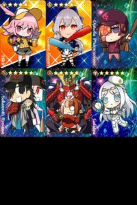 Fate FGO Grail League Baseball Card Lot Collection サムネイル 1