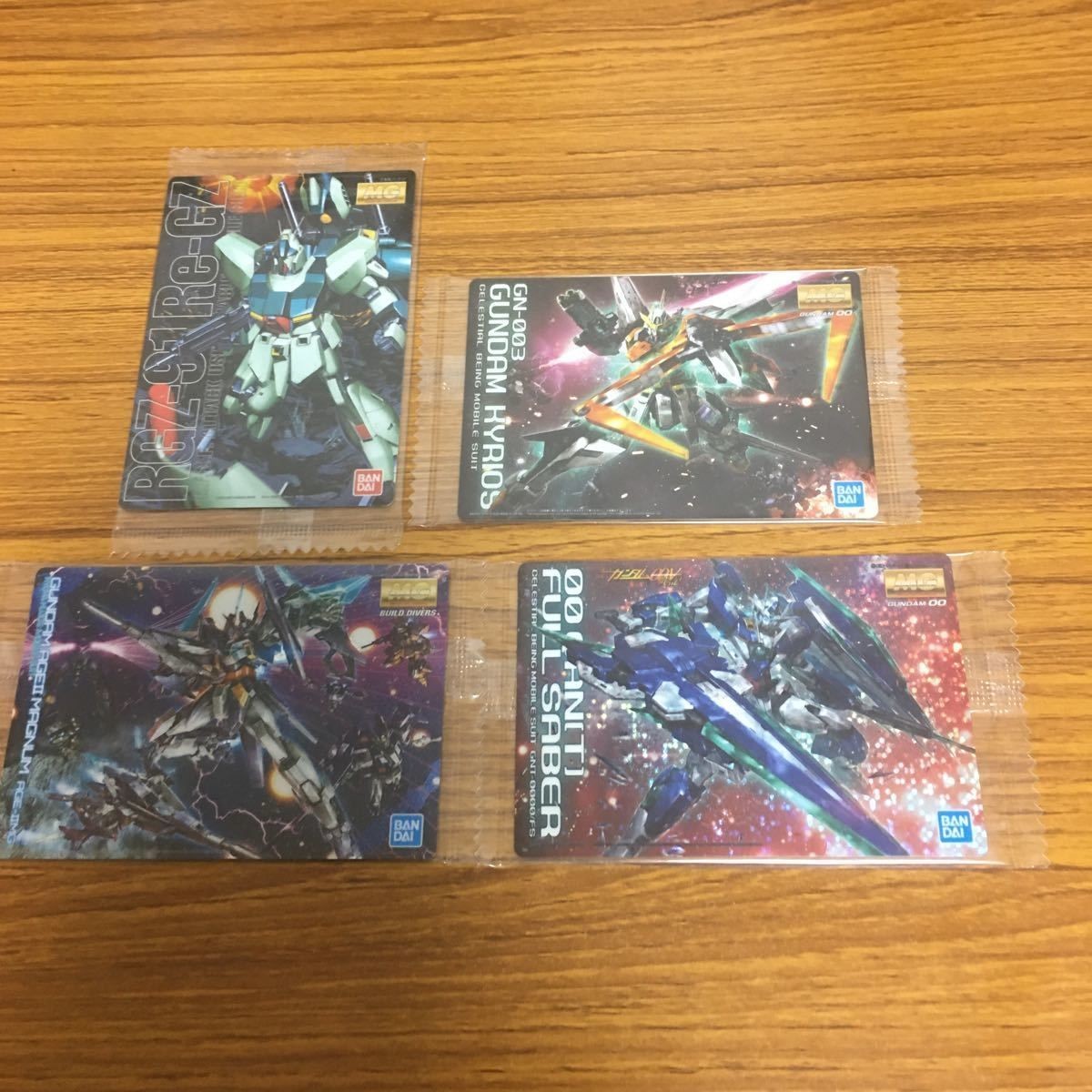 ガンダム ウエハース カード 未開封 まとめ ガンダム ダブルオー ダブルオー クアンタ ガンダム キュリオス 57
