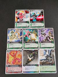 レンジャーズストライク カード まとめ ファイブマン 仮面ライダーW アバレンジャー アバレッド ファイブピンク ファイブブラック ゴレンジャー モモレンジャー アオレンジャー サムネイル 1