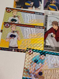 カードハイキュー クリアカードコレクション 白鳥沢 烏野 まとめ サムネイル 5