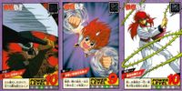 カード 幽遊白書 カードダス スーパーバトル まとめ 武威 24 陣 14 蔵馬 13 バンダイ バンプレスト 1993