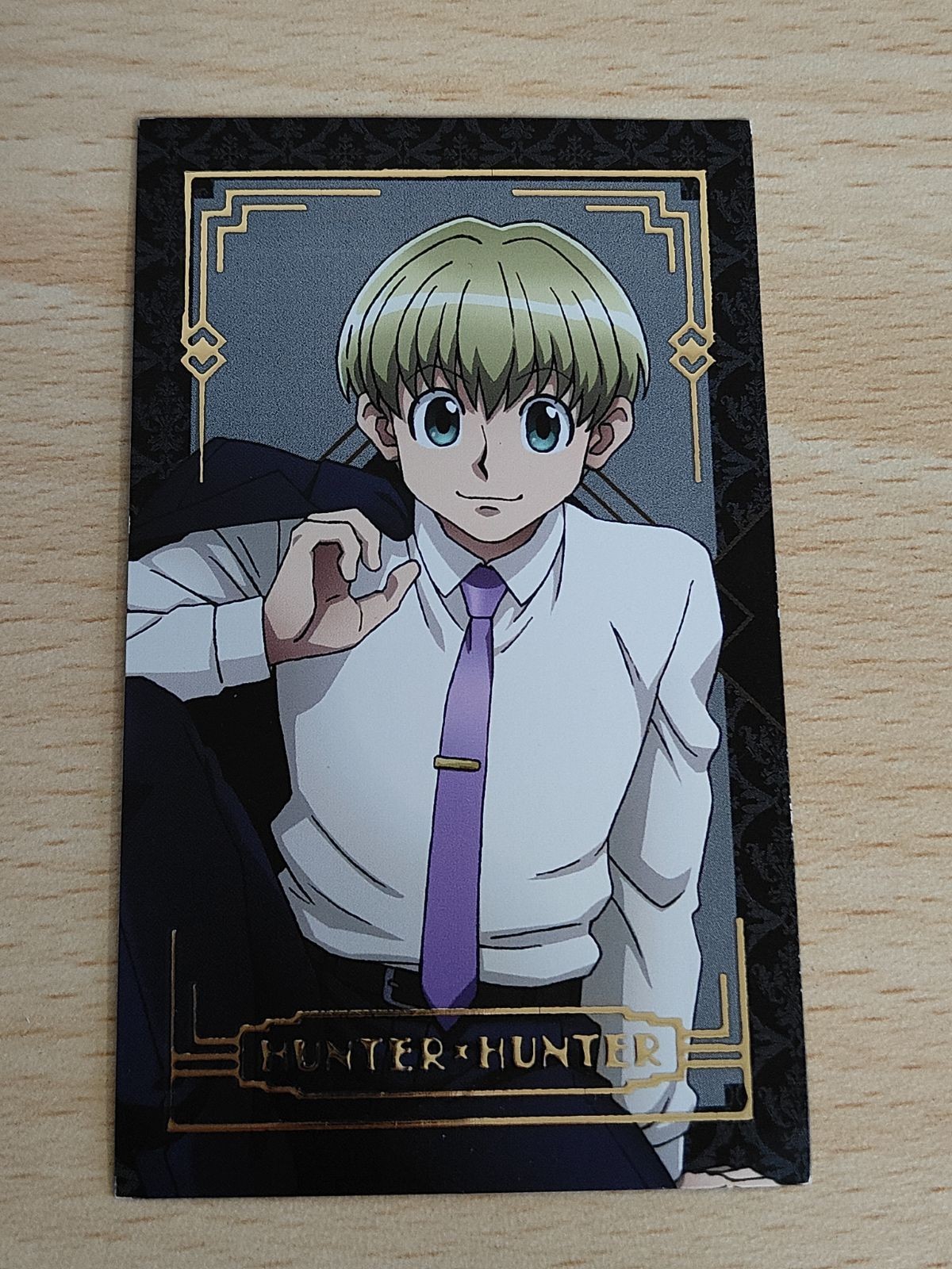 HUNTER×HUNTER トレーディング オリジナル箔押しカード シャルナーク=リュウセイ