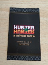HUNTER×HUNTER トレーディング オリジナル箔押しカード シャルナーク=リュウセイ サムネイル 2