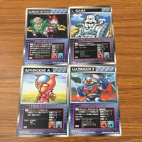 カード トレカ まとめ スクランブルギャザー アフロダイA ガンダムナタク マジンガーZ エルガイム 29
