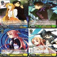 ヴァイスシュヴァルツ ソードアートオンライン SAO アスナ キリト カード まとめ サムネイル 1