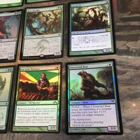 緑 優良 Foil 直近高騰カード 被り無しコレクション 9枚 MTG まとめ 帰化 巨大猿、コグラ 漁る軟泥 クローサ サムネイル 5