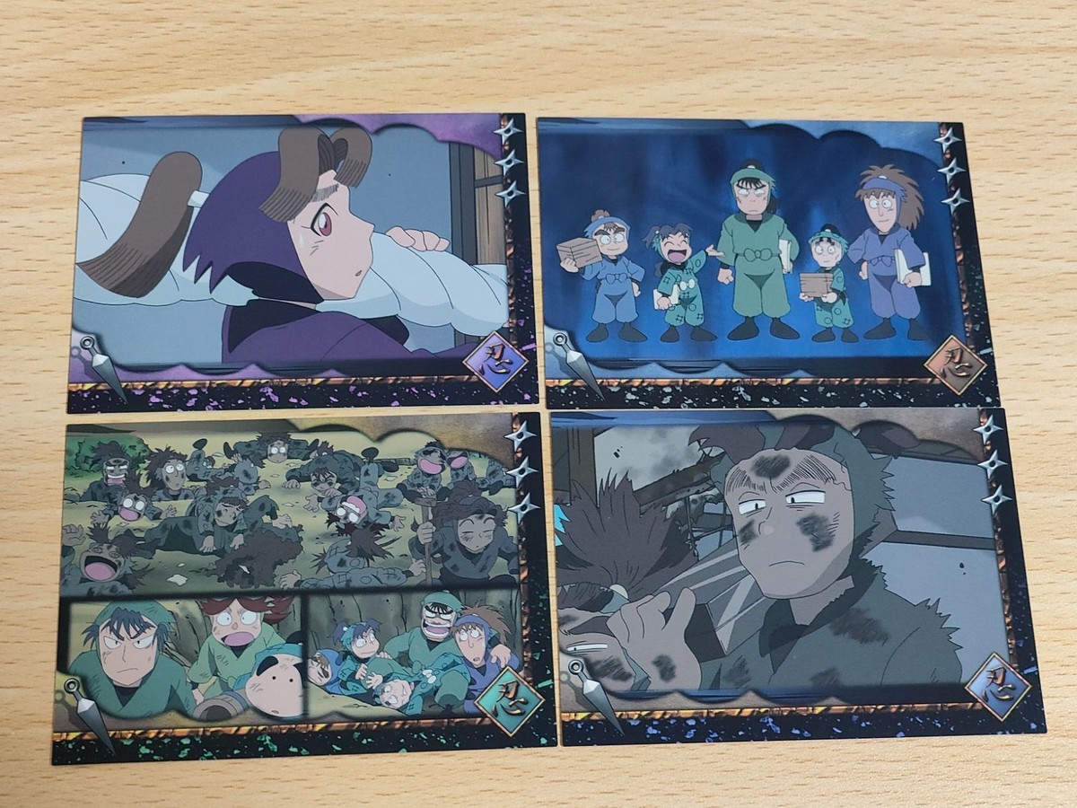 Ninja Boy Rantaro Card Lot Japanese Anime Vintage