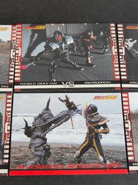 仮面ライダー 555 ファイズ 箔押し 赤箔 銀箔 カード まとめ V520 V521 V522 V523 V525 サムネイル 3